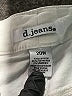 d.jeans Solid White Jeans Size 20 - photo 4