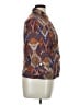 Ruby Rd. Print Brown 3/4 Sleeve Blouse Size 14 - photo 4