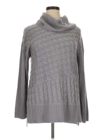 Joan Vass New York Long Sleeve Turtleneck (view 1)