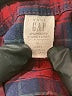 Baby Gap 100% Cotton Plaid Red Long Sleeve Button-Down Shirt Size 5 - photo 3