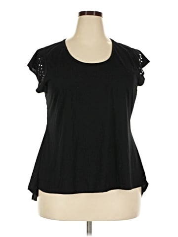 Dots Short Sleeve Top (view 1)