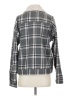 Mystree 100% Polyester Plaid Gray Jacket Size S - photo 2