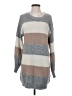 Dreamers Color Block Gray Pullover Sweater Size S - photo 1