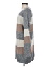 Dreamers Color Block Gray Pullover Sweater Size S - photo 5