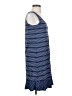 Lands' End Chevron-herringbone Blue Casual Dress Size XS - photo 4