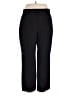 Theory Solid Black Wool Pants Size 14 - photo 1