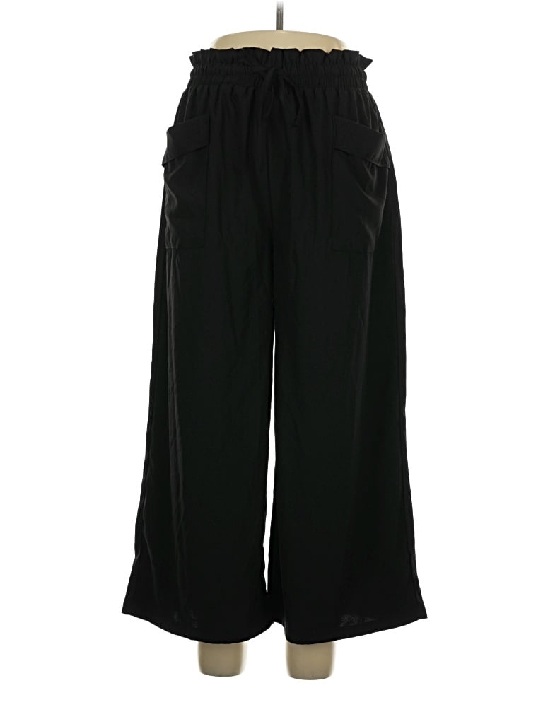 Pre-owned Dokotoo Casual Pants In Black