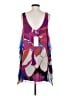 Tibi 100% Silk Purple Sleeveless Silk Top Size 8 - photo 2