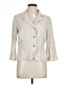 R.Q.T Ivory 3/4 Sleeve Button-Down Shirt Size L - photo 1