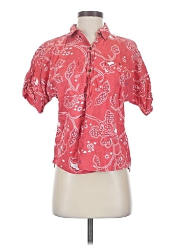 Current/Elliott Short Sleeve Blouse (view 1)