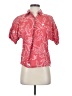Current/Elliott Red Short Sleeve Blouse Size Sm (1) - photo 1