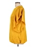 Worthington Yellow Short Sleeve Blouse Size L (tall) - photo 5