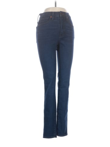 Madewell 10" High-Rise Skinny Jeans in Hayes Wash (view 1)