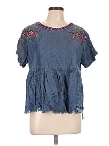 Cato Short Sleeve Blouse (view 1)
