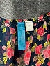 Buttons Black Short Sleeve Blouse Size S - photo 7