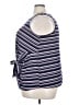 Perseption Concept Blue Sleeveless Blouse Size 3X - photo 5
