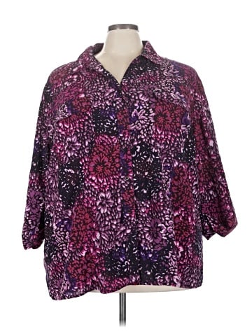 Maggie Barnes for Catherines 3/4 Sleeve Blouse (view 1)