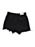 RE/DONE 100% Cotton Black Denim Shorts Size 28 waist - photo 2