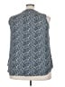 Rose + Olive Blue Sleeveless Blouse Size 3X - photo 2