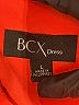 BCX 100% Polyester Solid Orange Casual Dress Size L - photo 7