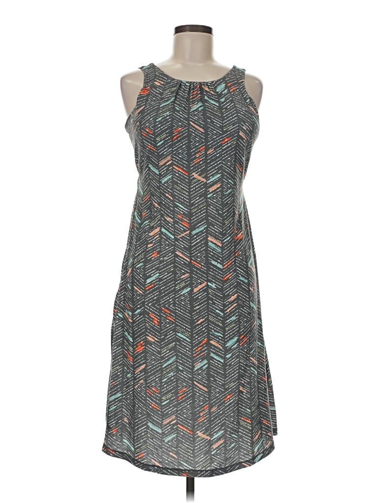 Pre-owned Prana Casual Dress In Gray