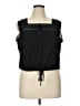 J.Crew 100% Cotton Black Sleeveless Blouse Size XL - photo 1