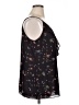 CAbi 100% Polyester Black Sleeveless Blouse Size XL - photo 4