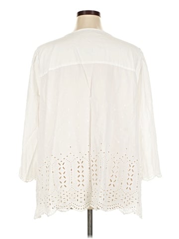 Lane Bryant 3/4 Sleeve Blouse (view 2)