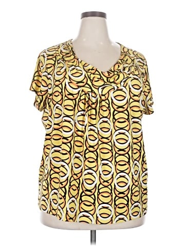 Rafaella Short Sleeve Blouse (view 1)