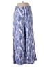 Magaschoni 100% Linen Tropical Blue Linen Pants Size M - photo 1