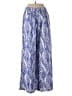 Magaschoni 100% Linen Tropical Blue Linen Pants Size M - photo 2