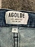 AGOLDE Hearts Blue Jeans Size 25 waist - photo 7