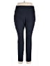 Worthington Solid Blue Active Pants Size 14 - photo 1