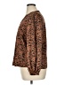 Aqua 100% Polyester Multi Color Brown Long Sleeve Polo Size XL - photo 5