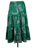 Ted Baker London 100% Polyester Paisley Green Casual Skirt Size 8 (3) - photo 2