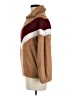 Forgotten Grace 100% Polyester Chevron-herringbone Brown Pullover Sweater Size M - photo 5