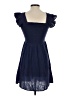 LoveShackFancy Solid Blue Casual Dress Size S - photo 2
