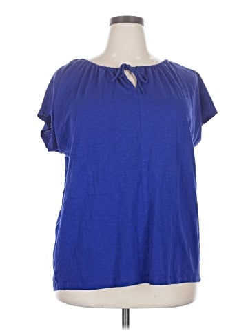 St. John's Bay Short Sleeve Top (view 1)
