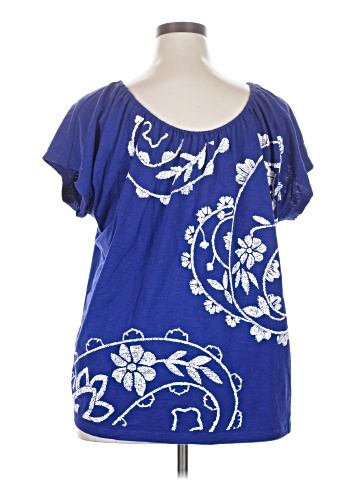 St. John's Bay Short Sleeve Top (view 2)