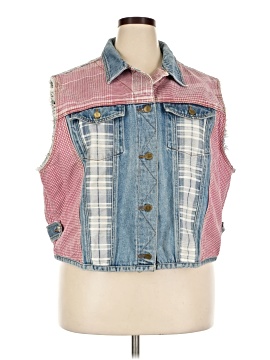 Bill Blass Denim Vest