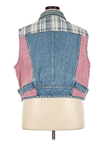 Bill Blass Denim Vest (view 2)