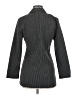 Studio JPR Chevron-herringbone Gray Coat Size 8 - photo 2