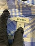 L.L.Bean 100% Cotton Plaid Blue Long Sleeve Button-Down Shirt Size XS - photo 7