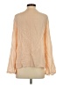 Indah Tan Long Sleeve Blouse Size XS - photo 2