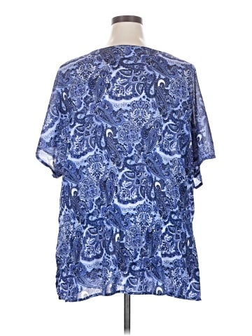 IZOD Short Sleeve Blouse (view 2)