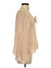 Indah Tan Long Sleeve Blouse Size XS - photo 4