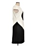 Chetta B Graphic Ivory Cocktail Dress Size 12 - photo 4