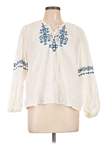 Old Navy 3/4 Sleeve Blouse (view 1)