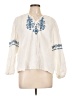 Old Navy Ivory 3/4 Sleeve Blouse Size L - photo 1