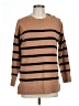 Ann Taylor LOFT Stripes Brown Pullover Sweater Size L - photo 1